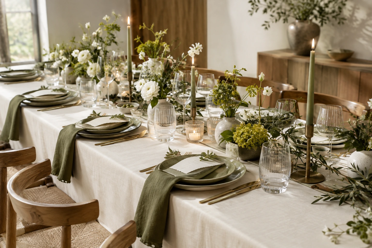 Grün wird zur Hochzeitsfarbe 2027: Olive, Moss, Sage und Chartreuse